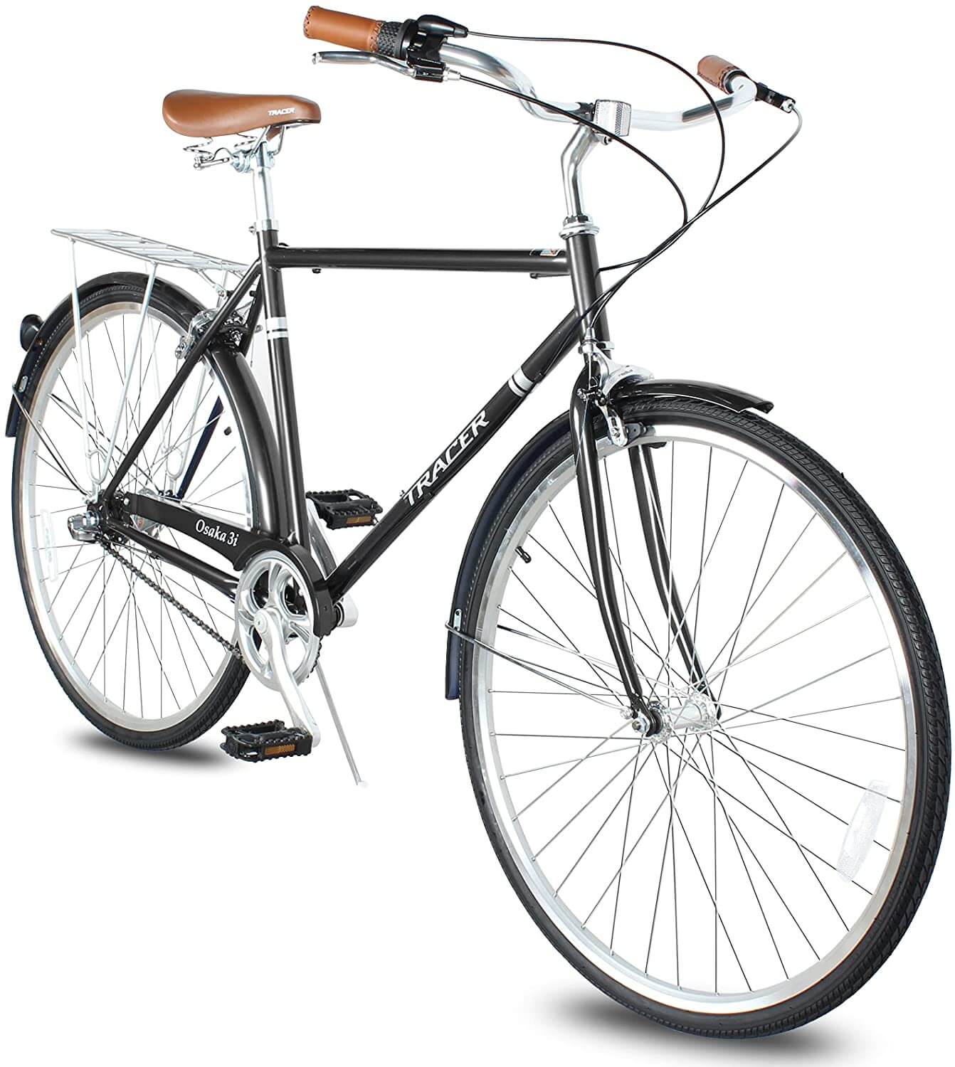 Tracer Osaka 700C Internal 3 Speed Hybrid City Bikes for Men