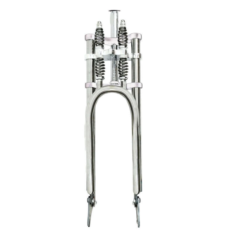 Tracer FK-GTS640305145D8 26'' Over and Under Dual Spring Adjustable Classical Fork for Disc Brake 1-1/8" (28.6mm)