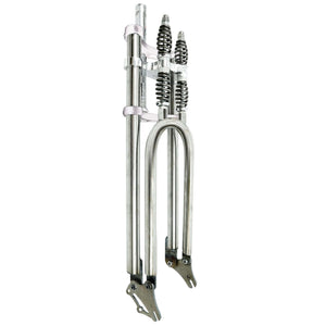 Tracer FK-GTS640305145D8 26'' Over and Under Dual Spring Adjustable Classical Fork for Disc Brake 1-1/8" (28.6mm)