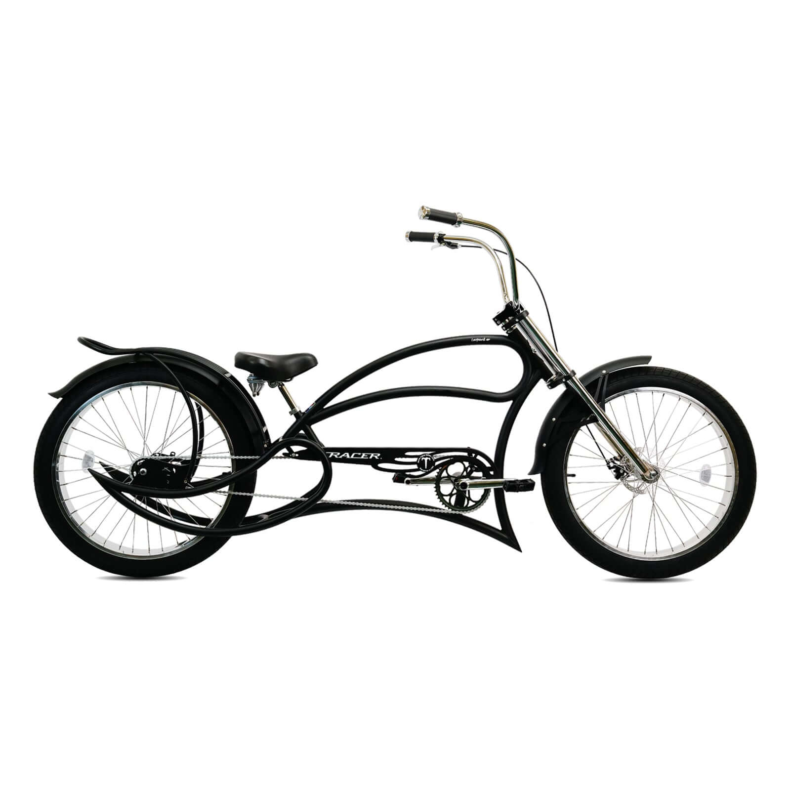 Tracer Leopard GT Chopper Stretch Cruiser Bike – Tracer Bikes