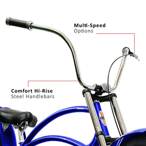 Tracer Leopard GT Chopper Stretch Cruiser Bikes