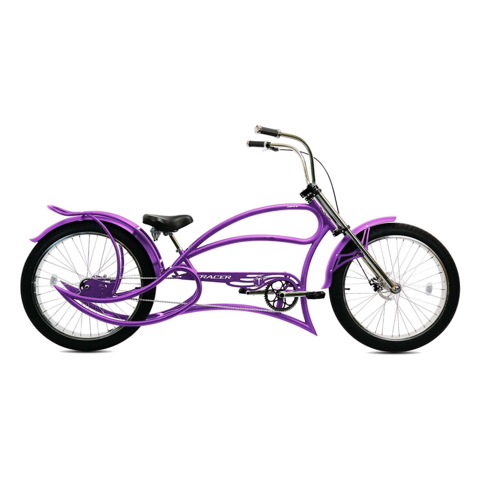 LEOPARD ロードバイク Leopard GT Stretch Cruiser Bike | 3-Speed, Comfort & Style