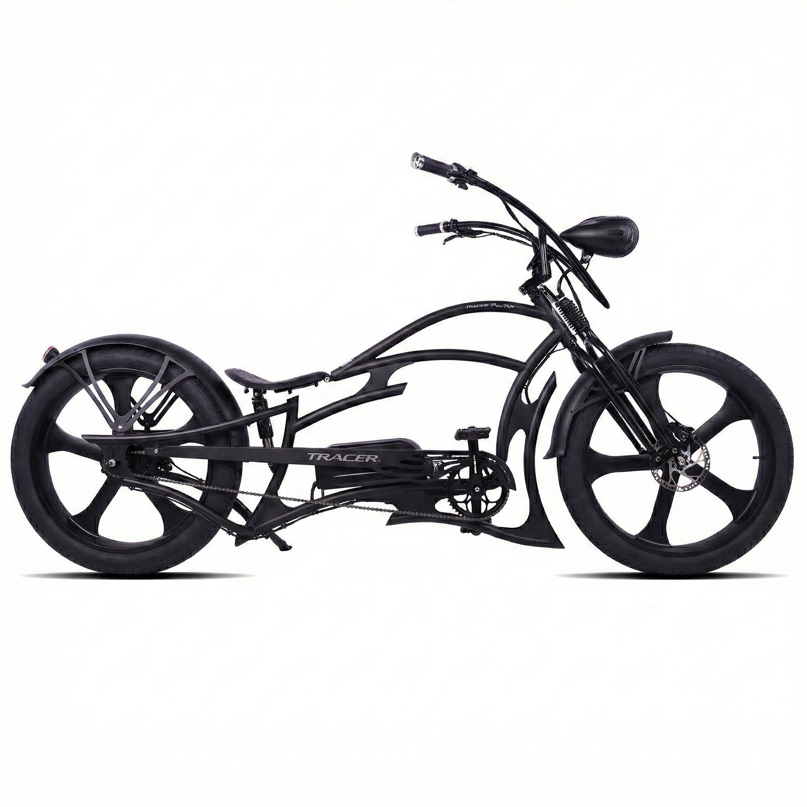 Raptor Pro DS 800W Stretch Cruiser Electric Bike - Tracer Bikes