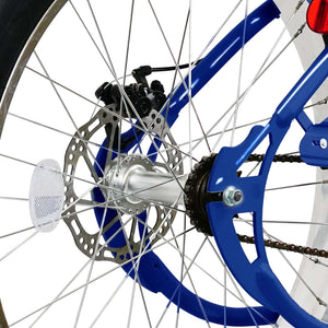Tracer Santak GT 26" Chopper Stretch Cruiser Fat Tire Bike Oversized Frame Single Speed - Tracer Bikes