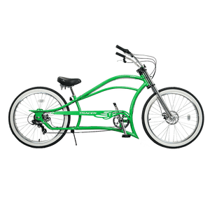 Tracer Siena 26'' Chopper Stretch Cruiser Fat Tire Bike Available 1 Speed/7 Speed