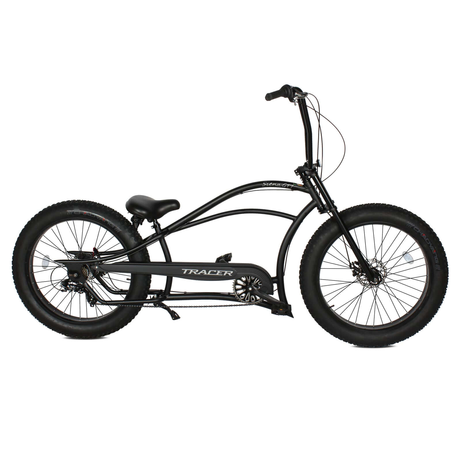Tracer Siena GT 26'' Chopper Stretch Cruiser Bike 1-Speed/7-Speed