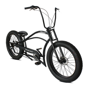 Tracer Siena GT 26'' Chopper Stretch Cruiser Fat Tire Bikes Oversized Frame, Hi-rise Handlebar, available in 1 Speed/7 Speed