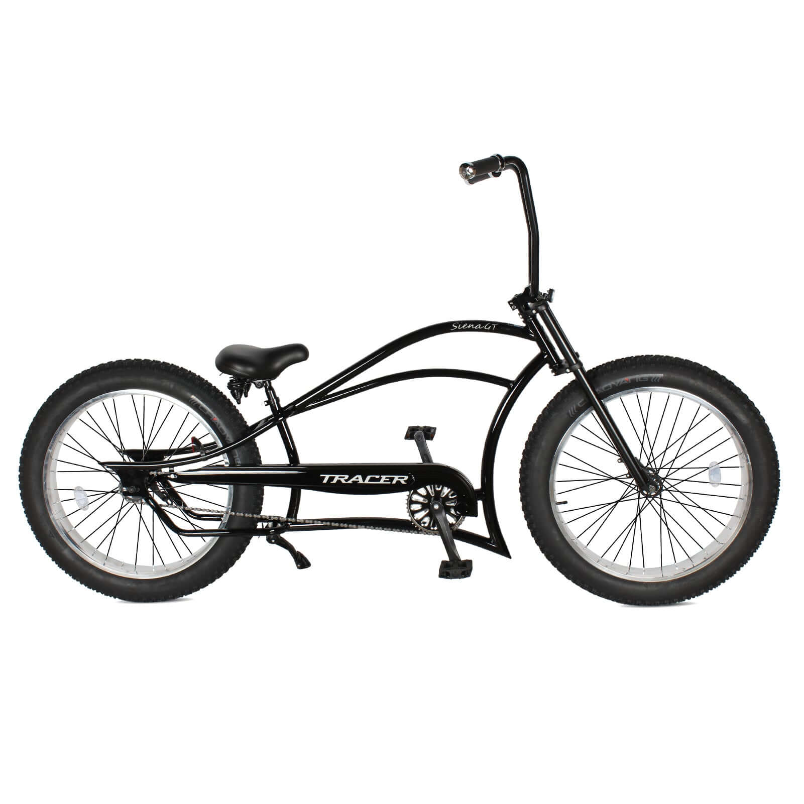 セキネ自転車　ブラックパンサー　フレーム Tracer Siena GT Stretch Cruiser Bikes - Fat Tire, 1/7 Speed
