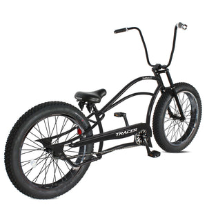 Tracer Siena GT 26'' Chopper Stretch Cruiser Fat Tire Bikes Oversized Frame, Hi-rise Handlebar, available in 1 Speed/7 Speed