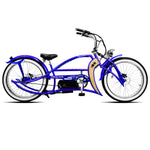 Tracer Signature Pro 26'' 800W Chopper Cruiser Electric Bike w/ Cigarette Lighter & USB Charging Port