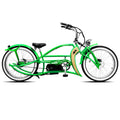 Tracer Signature Pro 26'' 800W Chopper Cruiser Electric Bike w/ Cigarette Lighter & USB Charging Port