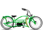 Tracer Signature Pro 26'' 800W Chopper Cruiser Electric Bike w/ Cigarette Lighter & USB Charging Port