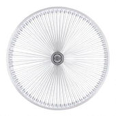 Tracer WH-TR7526140 26"x3"x13Gx140H Aluminum Polish FAT Rims Wheel Set.