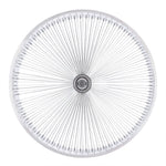 Tracer WH-TR7526140 26"x3"x13Gx140H Aluminum Polish FAT Rims Wheel Set.