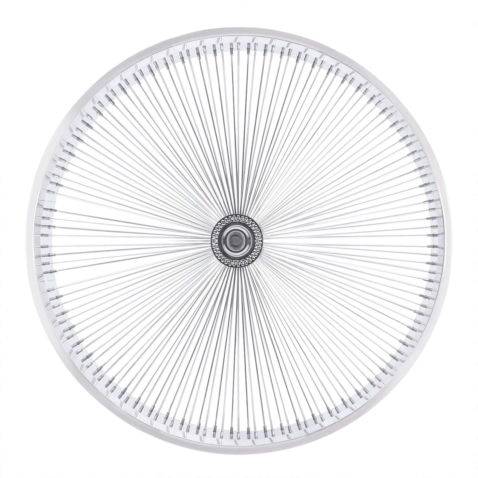 Tracer WH-TR9526140 26"x4"x13Gx140H Aluminum Polish FAT Rims Wheel Set.