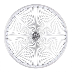 Tracer WH-TR9529140 29"x4"x13Gx140H Aluminum Polish FAT Rims Wheel Set.