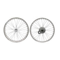Tracer WH-D4E263613-PL 26'' Double Polished Fat Rim Wheelset with 48V 800W Motor, Compatible with Disc Brake