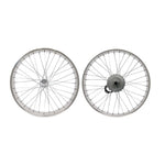 Tracer WH-D4E263613-PL 26'' Double Polished Fat Rim Wheelset with 48V 800W Motor, Compatible with Disc Brake
