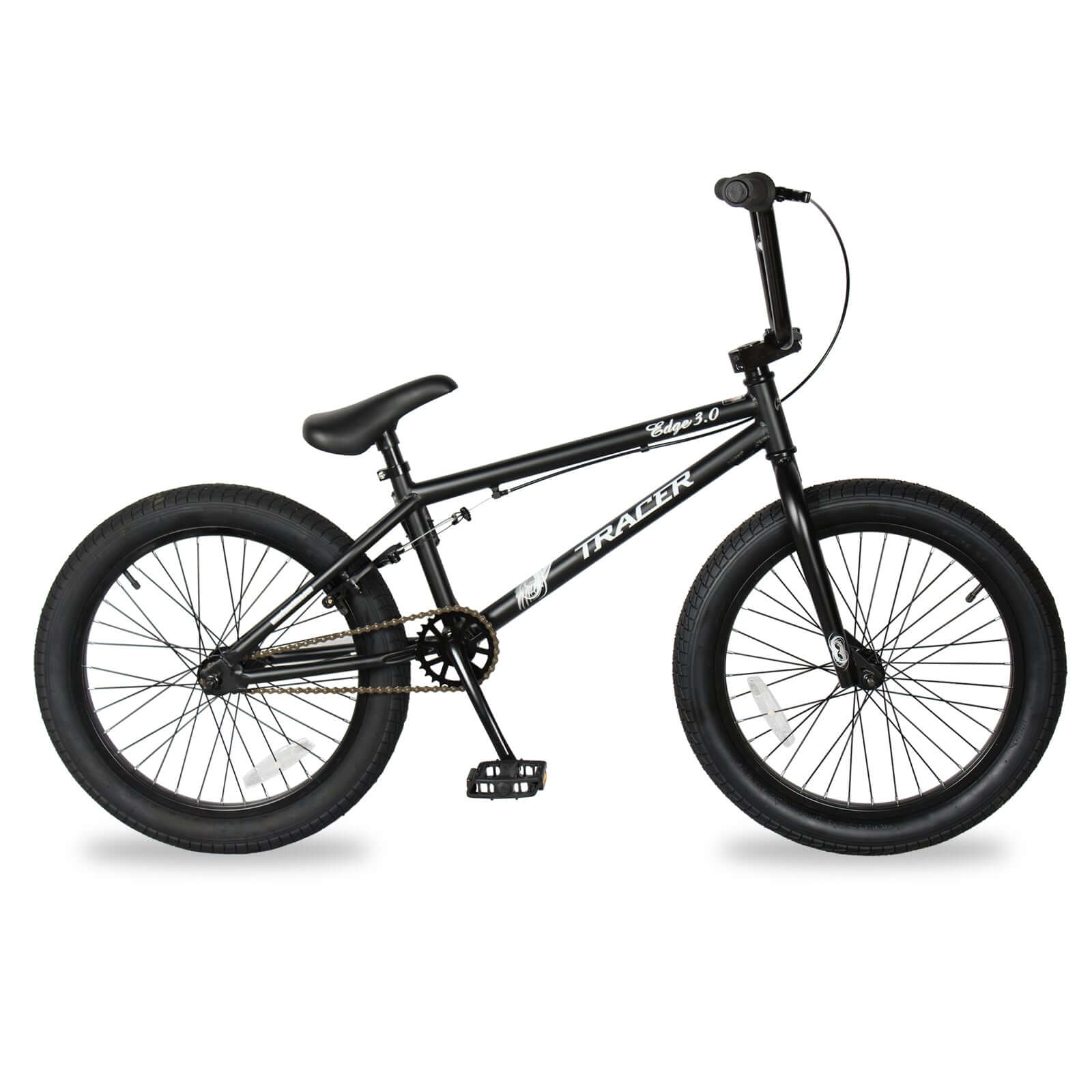 bmx sport bicycle Elite Freestyle Bike, Durable Steel Frame, Available in 16", 18", and 20" Sizes. New Sizes 26" and 29" BMX Bicycles. (Black, 20") : Sports & Outdoors tensile steel frame with 1 inch standard head SYB 225: 22.5 TT Pro