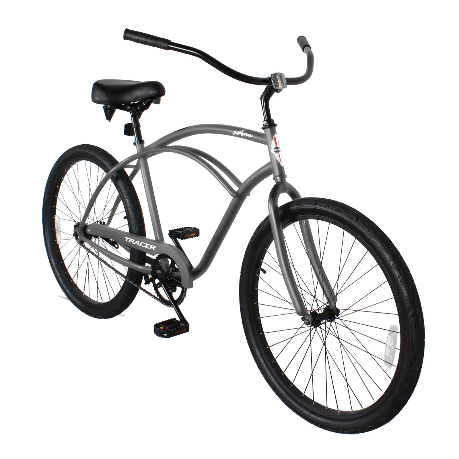 crossbike 26 Tracer ACE-M 26" Beach Cruiser Bikes Single Speed For Men Blue