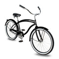 Tracer NOVA 26" Beach Cruiser Bikes Single Speed w/ Moon-type Handlebar, KT Coaster Brake for MEN - Tracer Bikes