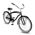 Tracer NOVA 26" Beach Cruiser Bikes Single Speed w/ Moon-type Handlebar, KT Coaster Brake for MEN - Tracer Bikes
