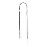 Tracer Sissy Bars: Short back 20, Chrome