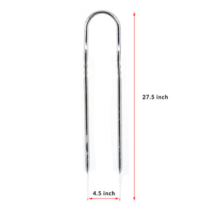 Tracer Sissy Bars: Short back 20, Chrome