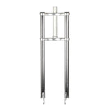 Tracer FK-TP62218135D8-CP, 26” Chopper Bike, 1-1/8"(28.6mm) in Triple Tree Aluminum Crown Disk Brake Fork