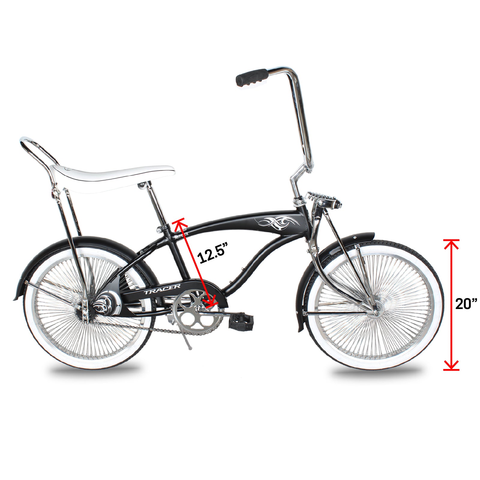 Tracer Hyena Classic Beach Lowrider Bike | Single Speed