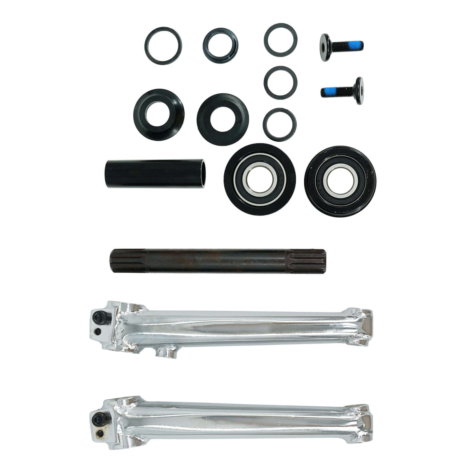 Tracer CS-UBX164-CP, Crank Set Steel 170MM USA/BB 8T Chrome