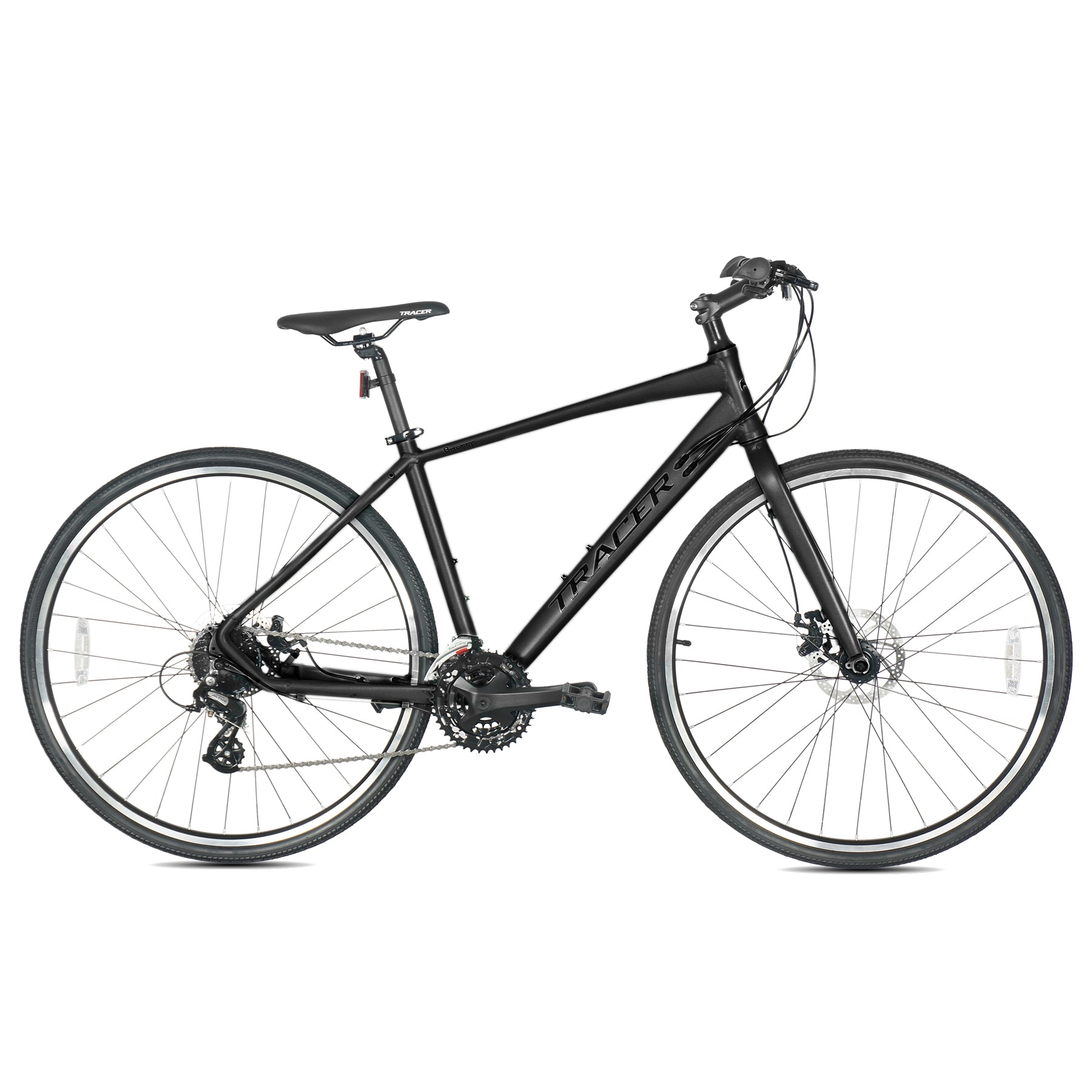 Tracer Bravery 24 Speed Hybrid Commute Road Bike