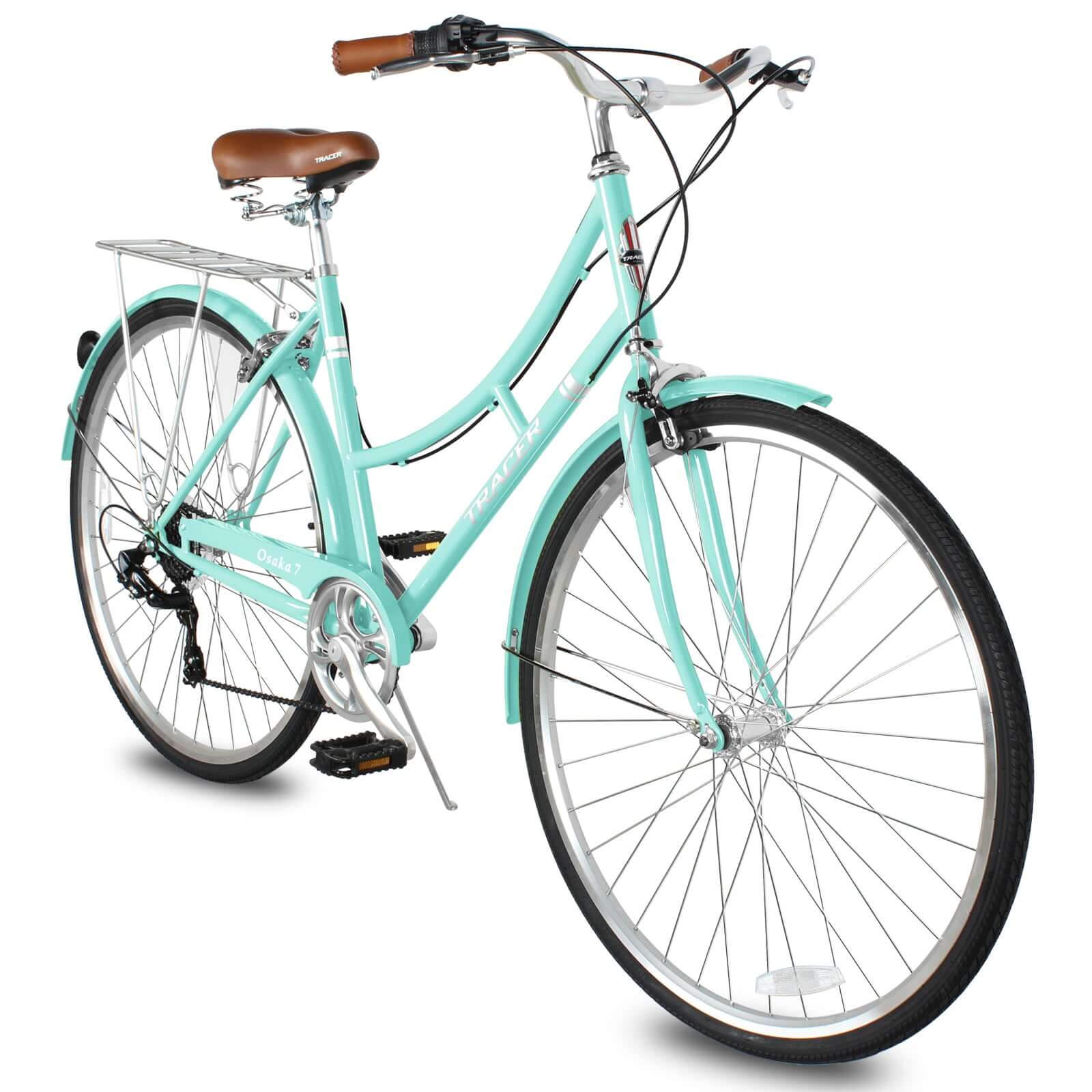 Tracer Osaka 700C 7 Speed Hybrid City Bikes for Women