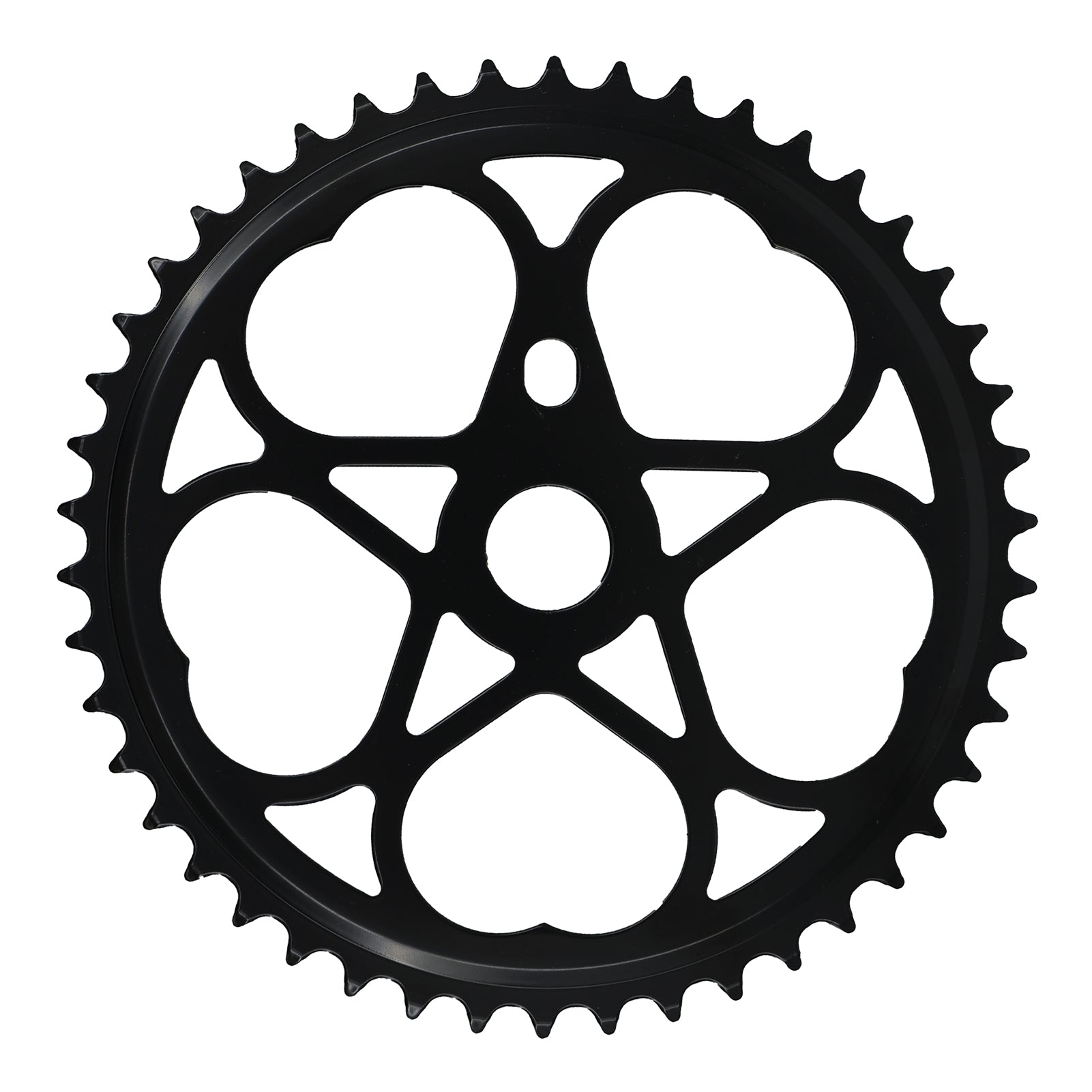 Tracer GS Series Chainwheels Single Speed multiple shape and Chrome/Bl