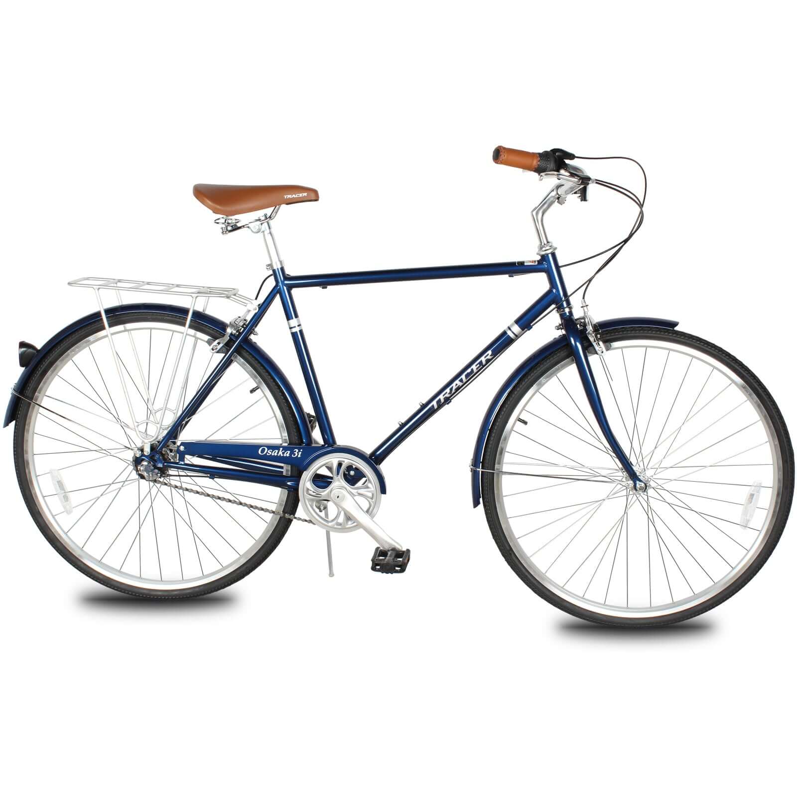Tracer Osaka 700C Internal 3 Speed Hybrid City Bikes for Men