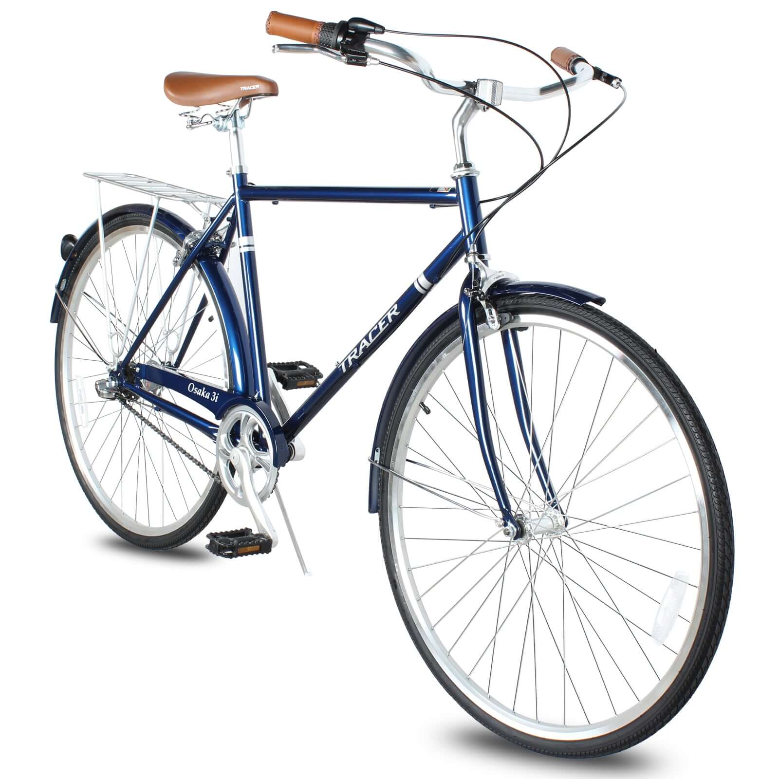 Tracer Osaka 700C Internal 3 Speed Hybrid City Bikes for Men