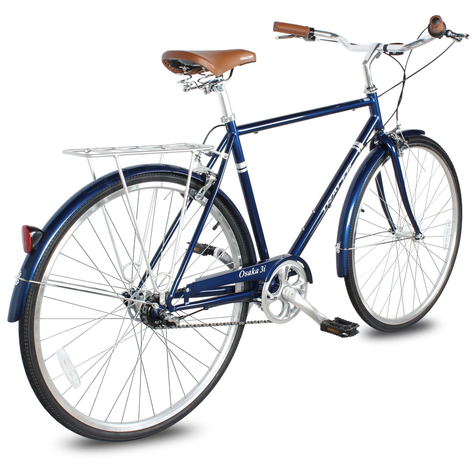 Tracer Osaka 700C Internal 3 Speed Hybrid City Bikes for Men