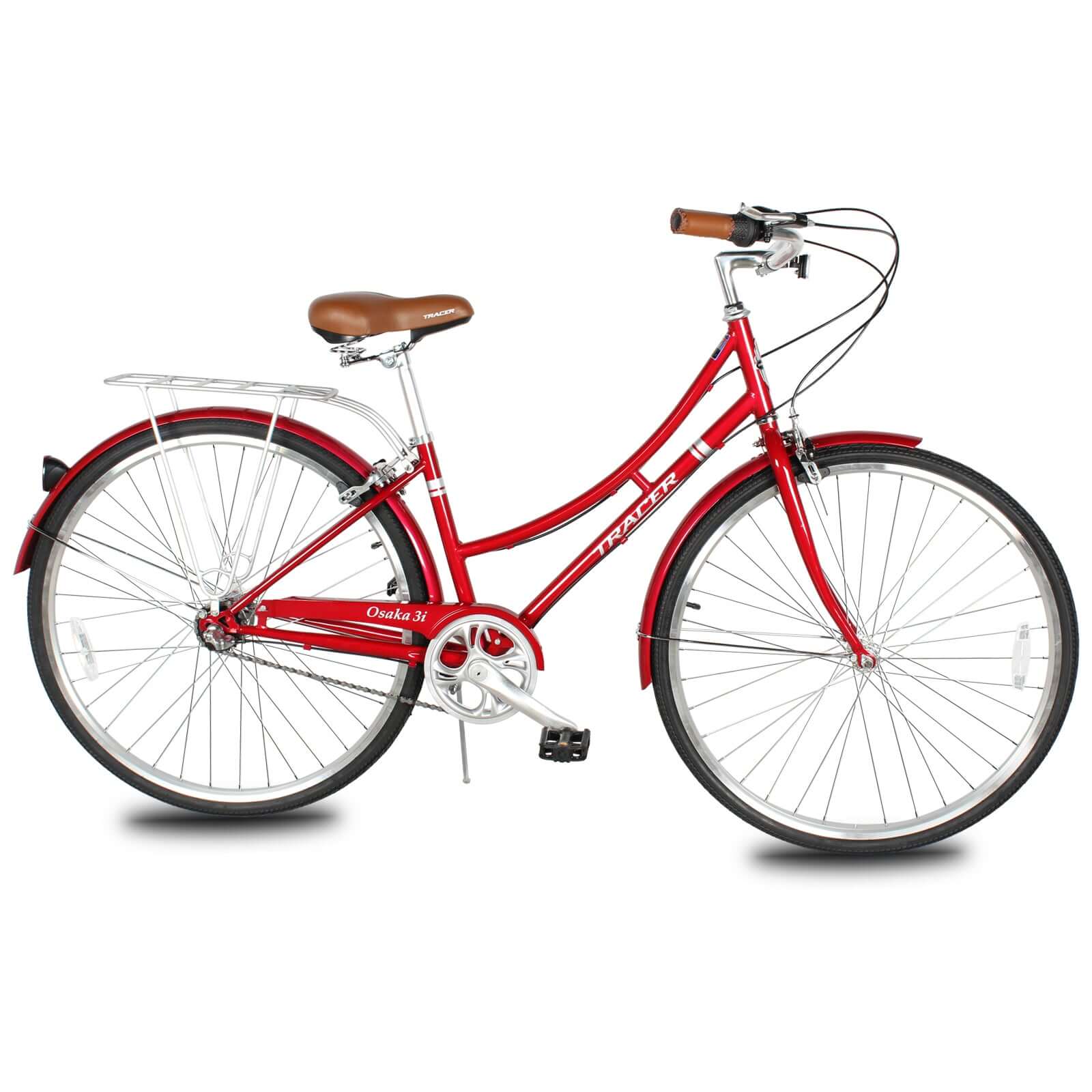 Tracer Osaka 700C Internal 3 Speed Hybrid City Bikes for Women