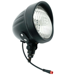 Tracer LG-FN-310-48 Classical Chrome Vintage LED Headlight 12V-48V for Electric Bike