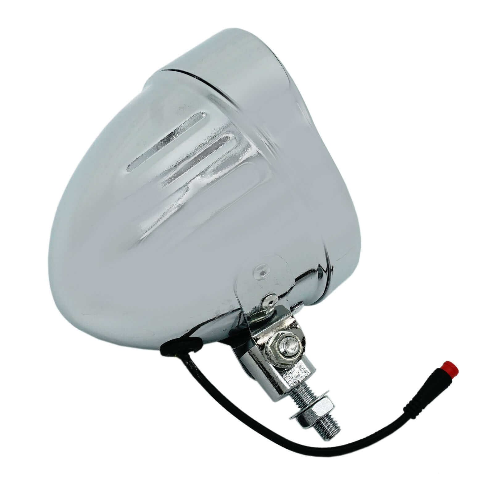 Tracer LG-FN-310-48 Classical Chrome Vintage LED Headlight 12V-48V for Electric Bike