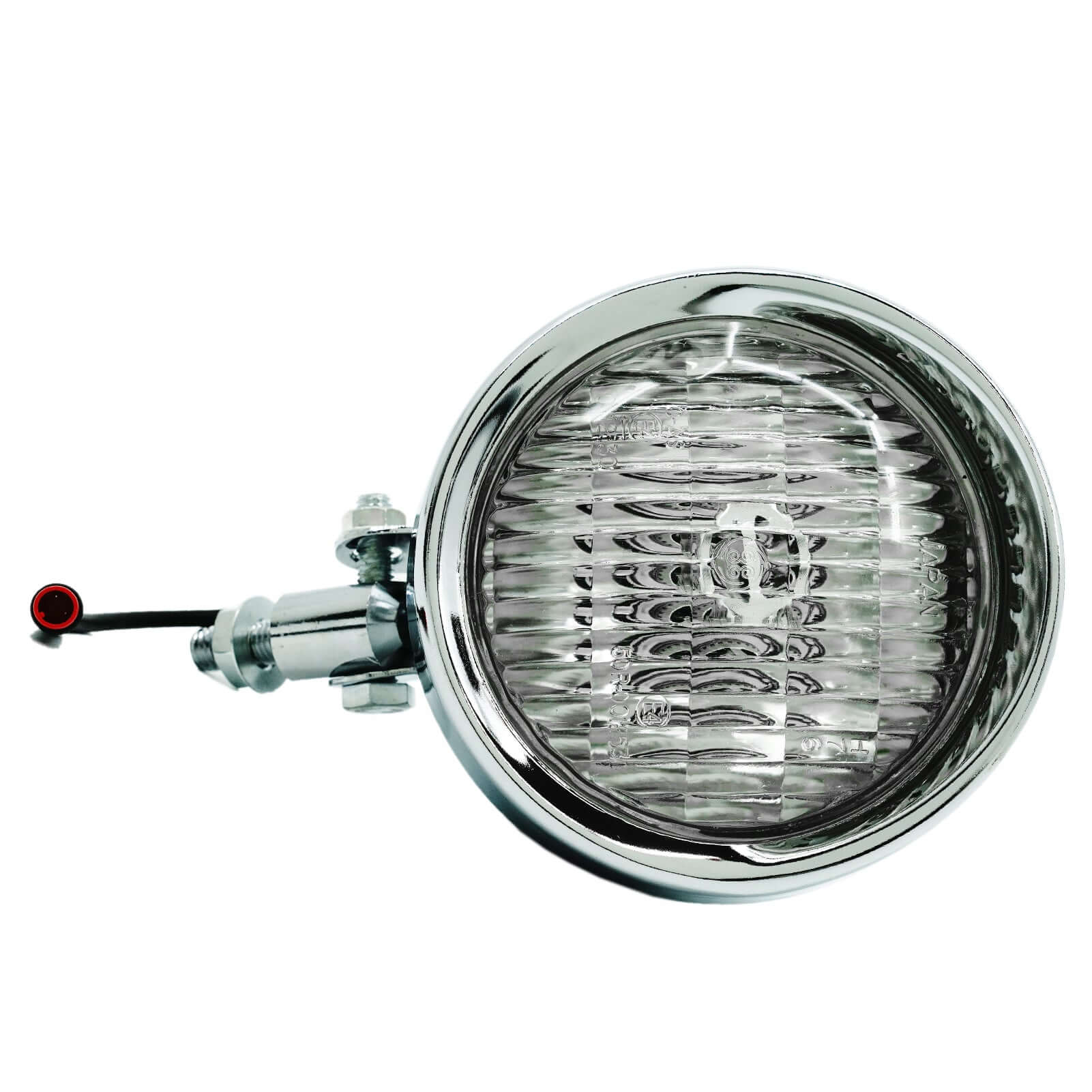 Tracer LG-FN-310-48 Classical Chrome Vintage LED Headlight 12V-48V for Electric Bike