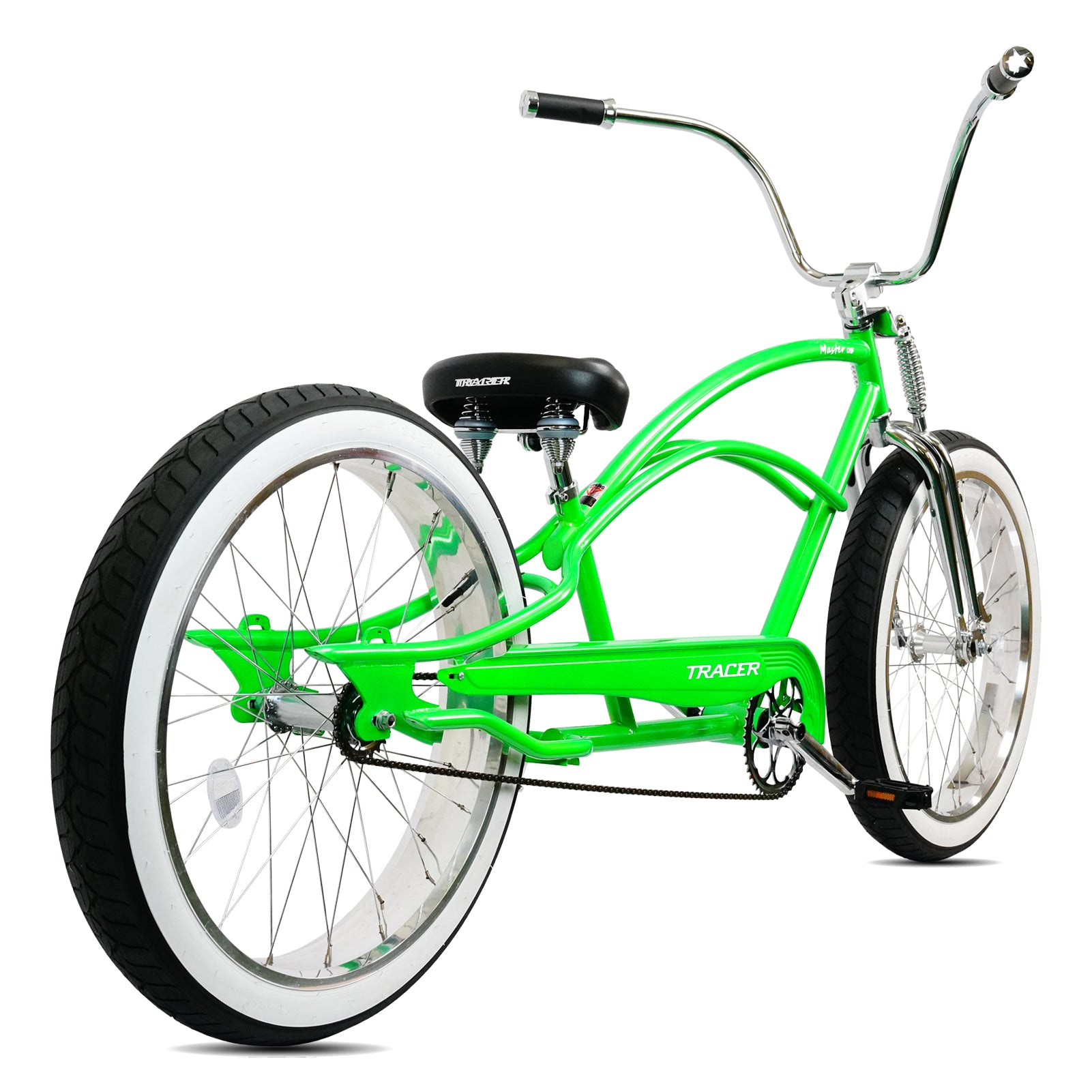 Tracer Master DS 26" Dual Springer Chopper Stretch Beach Cruiser Bike